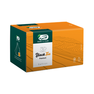 چای کیسه زعفرانی مهرگیاه Mehr Giah Saffron Tea Bag Pcs 20 