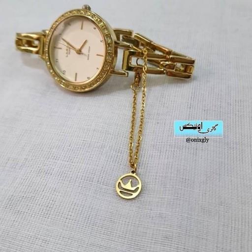 آویز ساعت استیل