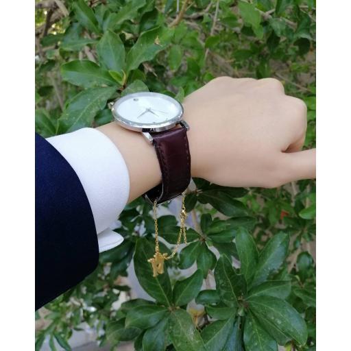 آویز ساعت استیل