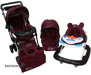 ست 4 تیکه کالسکه مدل Chicco