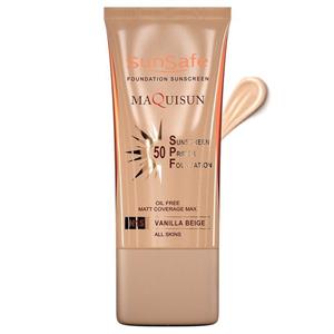 کرم ضد آفتاب رنگی سان سیف بژ طبیعی مدل N20 مقدار 40 گرم