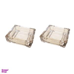زیر سیگاری مدل BM609 بسته 2 عددی