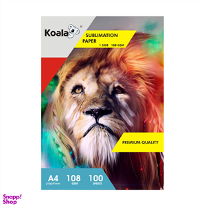 کاغذ سابلیمیشن کوالا مدل SA108 سایز A4 بسته 100 عددی