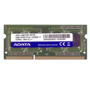 رم لپ تاپ ای دیتا پریمیر پرو 4 گیگابایت با فرکانس 1600 مگاهرتز ADATA Premier Pro PC3L-12800S 4GB DDR3L 1600MHz Laptop Memory
