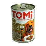 غذای کنسرو سگ تامی با طعم گوشت پرندگان وزن 400گرم