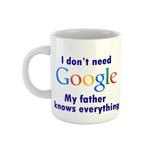 ماگ طرح گوگل مدل father