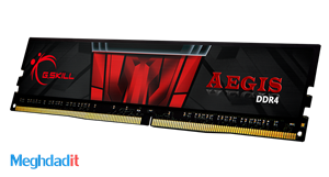 رم دوکاناله جی اسکیل سری AEGIS با حافظه 32 گیگابایت فرکانس 3200 مگاهرتز G.SKILL Aegis DDR4 32GB 3200MHz CL16 Dual Channel Desktop Ram 