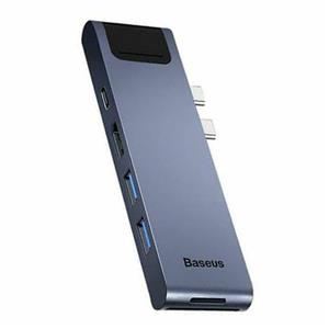 هاب 7 پورت USB-C باسئوس مدل CAHUB-L0G