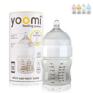 شیشه شیر یومی مدل Y15b 5Oz ظرفیت 140 میلی لیتر Yoomi Y15b 5Oz Baby Bottle 140 ml