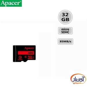کارت حافظه microSDHC ظرفیت 32 گیگابایت اپیسر سرعت 85MB/s (بدون خشاب)
