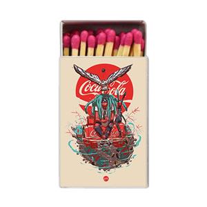 کبریت طرح کوکا کولا کد 761