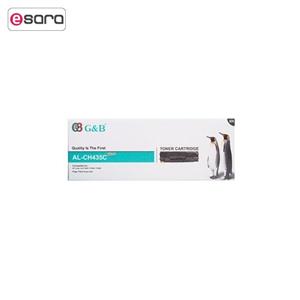 تونر مشکی جی اند بی مدل AL-CH435C plus G and B AL-CH435C plus Black Toner