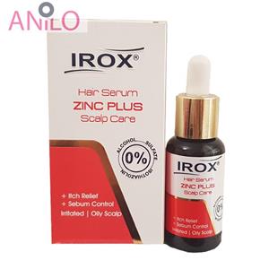 سرم موی زینک پلاس ایروکس Irox Zinc Plus Hair Serum 30g 