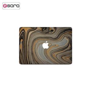 برچسب تزئینی ونسونی مدل Mix Color Marble 3 مناسب برای مک بوک ایر 13 اینچی Wensoni Mix Color Marble 3 Sticker For 13 Inch MacBook Air