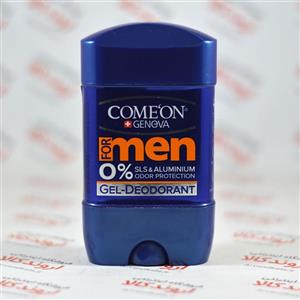 ژل دئودورانت اقایان کامان مدل فاقد sls aluminium حجم 75 میلی لیتر Comeon Free Aluminium Gel Deodorant for Men 
