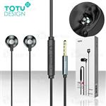 هندزفری با سیم توتو Totu EAUA-030 3.5mm Metal Headset