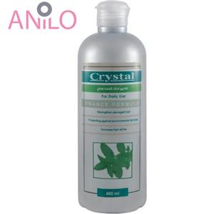 شامپو خنک کننده کریستال مدل Peppermint حجم 400 میلی لیتر Crystal Peppermint Cooling Shampoo 400ml