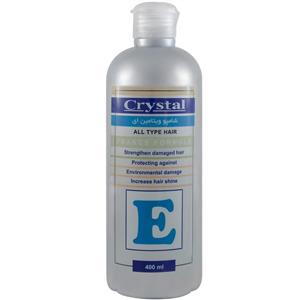 شامپو کریستال مدل Vitamin E حجم 400 میلی لیتر Crystal Vitamin E Shampoo 400ml