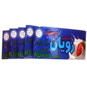 کیسه فریزر رویان پلاستیک مدل R01 بسته 5 عددی