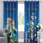 پرده طرح FROZEN کد M613 سایز 150*250 سانتیمتر