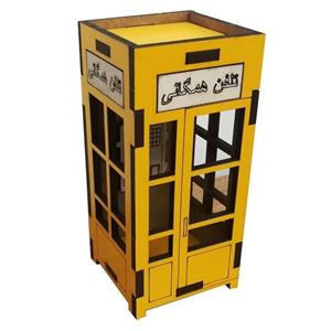 ماکت دکوری طرح کیوسک تلفن مدل SI-02 