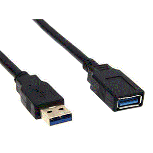 کابل افزایش طول USB3.0 بافو به طول 1 متر 