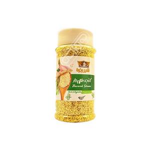 کنجد برشته طعم دار سیر و سبزیجات شیررضا مقدار 200 گرم