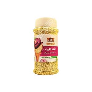 کنجد برشته طعم دار پیاز و جعفری شیررضا مقدار 200 گرم