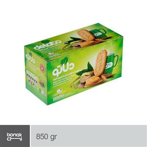 بیسکویت با طعم هل تزیین کنجد دلاتو 850 گرم Delato With Sesame and cardamom Biscuit gr 