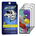 White Wolf WGF Screen Protector For Samsung Galaxy A51 2018 Pack of 3