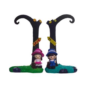 مجسمه لیلپار طرح سایه درخت مدل DGN-0023 مجموعه دو عددی