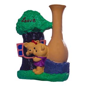 مجسمه لیلپار طرح خرس جنگلی مدل DGN-0031