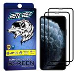 White Wolf WGF Screen Protector For Apple Iphone 11Pro Max Pack of 2