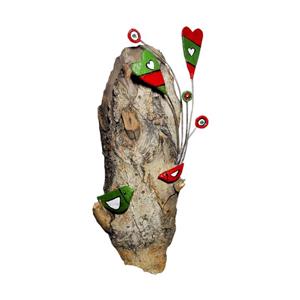 دیوارکوب طرح پرنده