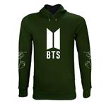 هودی مردانه پاتیلوک طرح BTS LY مدل 3150052