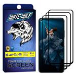 White Wolf WGF Screen Protector For Honor 20 Pro Pack of 3