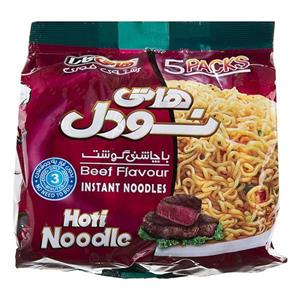 نودل هاتی کارا با طعم گوشت 77 گرم Hoti Noodle Beef Flavour Instant Noodles gr 