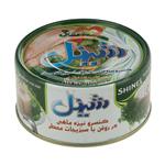 کنسرو نیزه ماهی در روغن با سبزیجات معطر شینل - 180 گرم