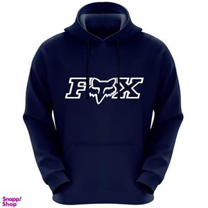 هودی مردانه طرح FOX کد F553 رنگ سرمه ای