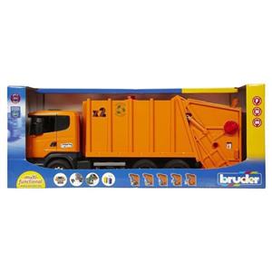 ماشین بازی برودر مدل Scania Garbage Truck Bruder Toys Car 