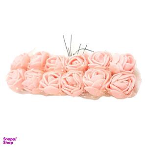 گل مصنوعی مدل رز بسته 12 عددی