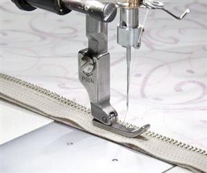 پایه زیپ راست باریک چرخ خیاطی راسته دوز کارگاهی