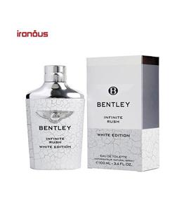 عطر و ادکلن مردانه بنتلی اینفینیتی راش وایت ادیشن ادوتویلت  Bentley Infinite Rush White Edition EDT for men