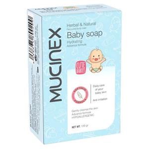 صابون بچه ماسینکس Mucinex حاوی ویتامین E حجم 120 گرم