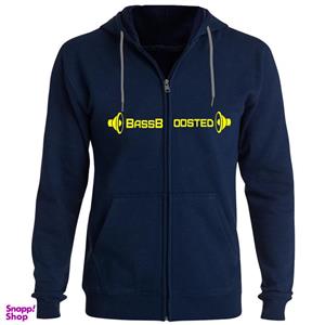 سویشرت مردانه طرح bass کد FZ144 رنگ سرمه ای