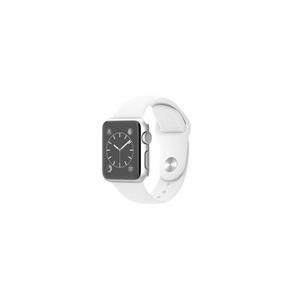 ساعت مچی هوشمند اپل واچ مدل 38mm Silver Aluminium Case With Yellow Sport Band Apple Watch 38mm Silver Aluminium Case With Sport Band