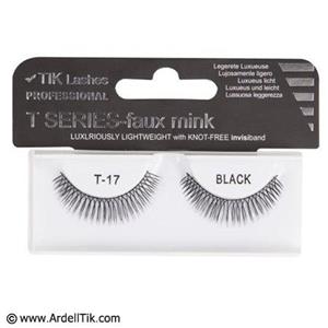 مژه T-17 با الیاف کاملا طبیعی و ترکیبی تیک