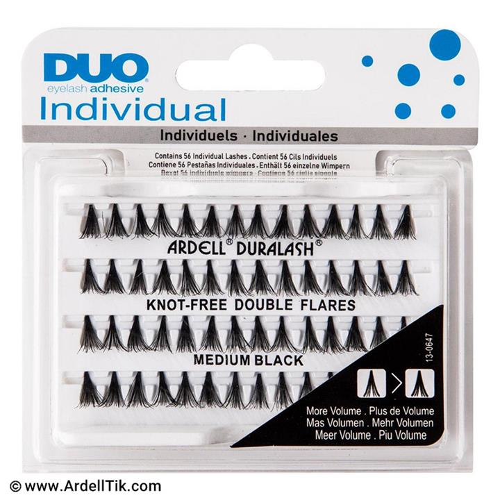 مژه Dou تکی بدون گره - دبل الترا - سایز مدیوم