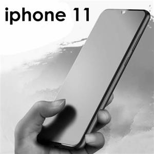 محافظ صفحه نمایش گلس سرامیکی 9D  مات تمام چسب Iphone 11 Apple iPhone 11/XR 9D Matte Ceramics Gla