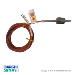 سنسور PT100 سیلیکونی رزوه یکطرفه 6x20mm آروان مدل RF3